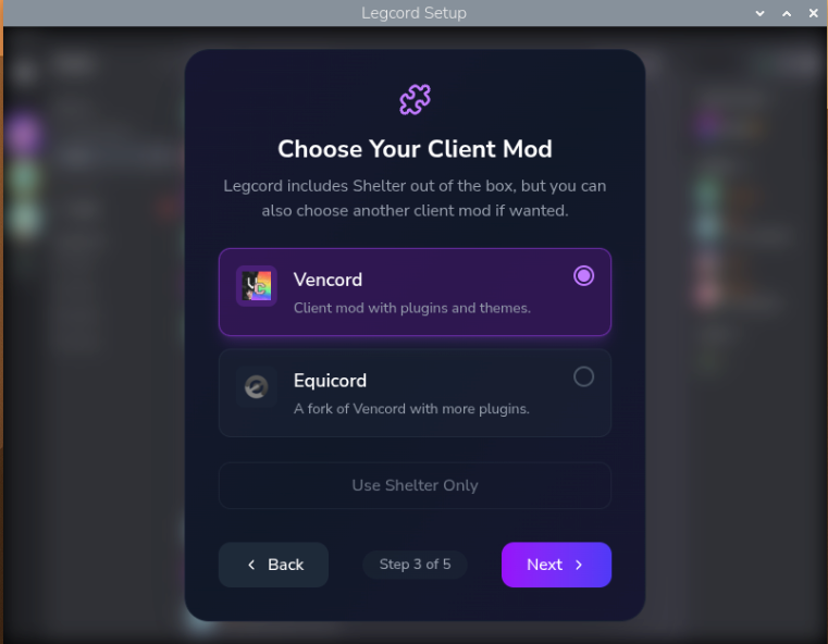 Legcord Client Mod Selection.png